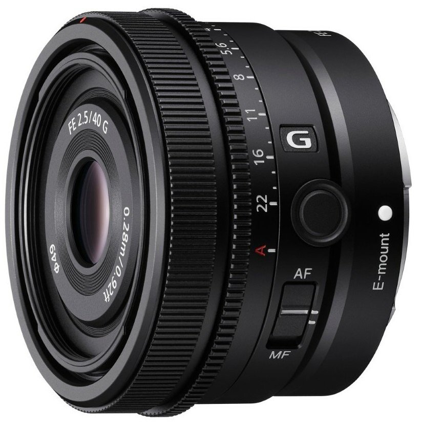 【美品】SONY FE40mm F2.5 G SEL40F25G SEL40F25G | Obiektywy | Sony Polska