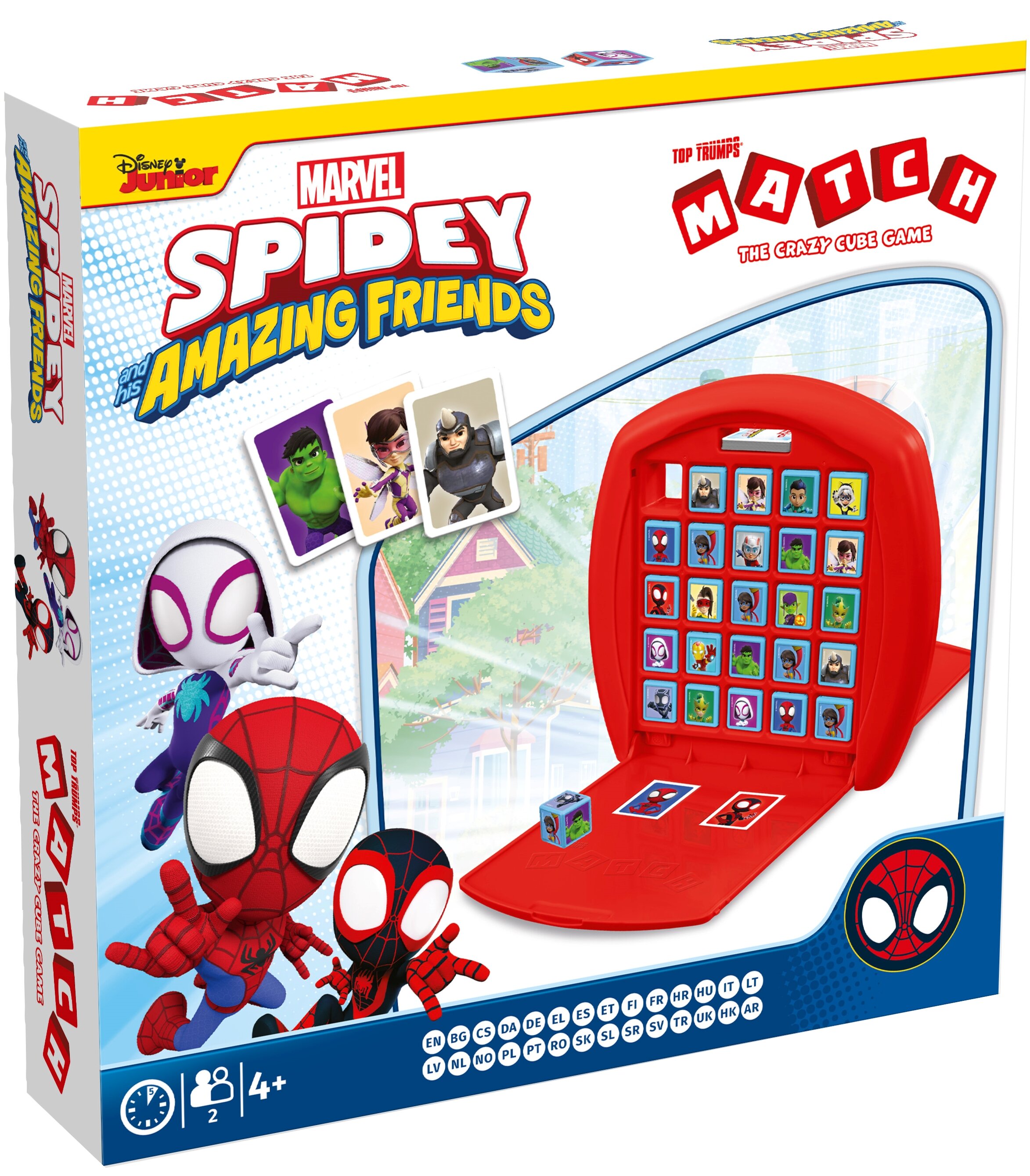 WINNING MOVES Spidey i Super-kumple Match WM04798-ML1-6 Gra