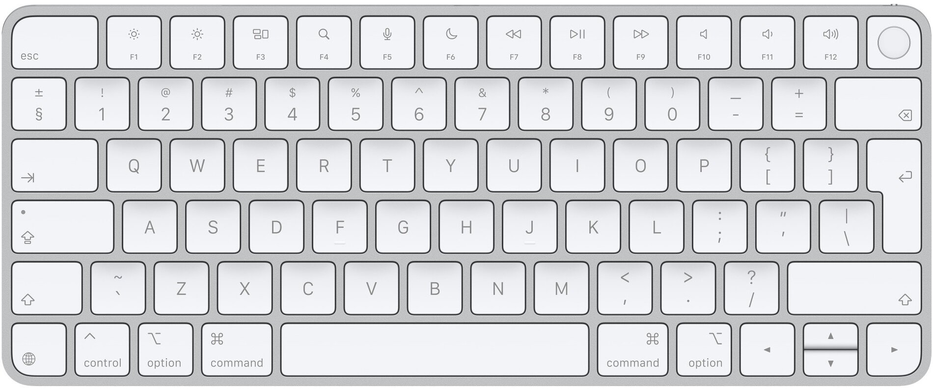 Apple - Apple Touch ID搭載Magic Keyboard Klawiatura Magic Keyboard z Touch ID dla modeli Maca z