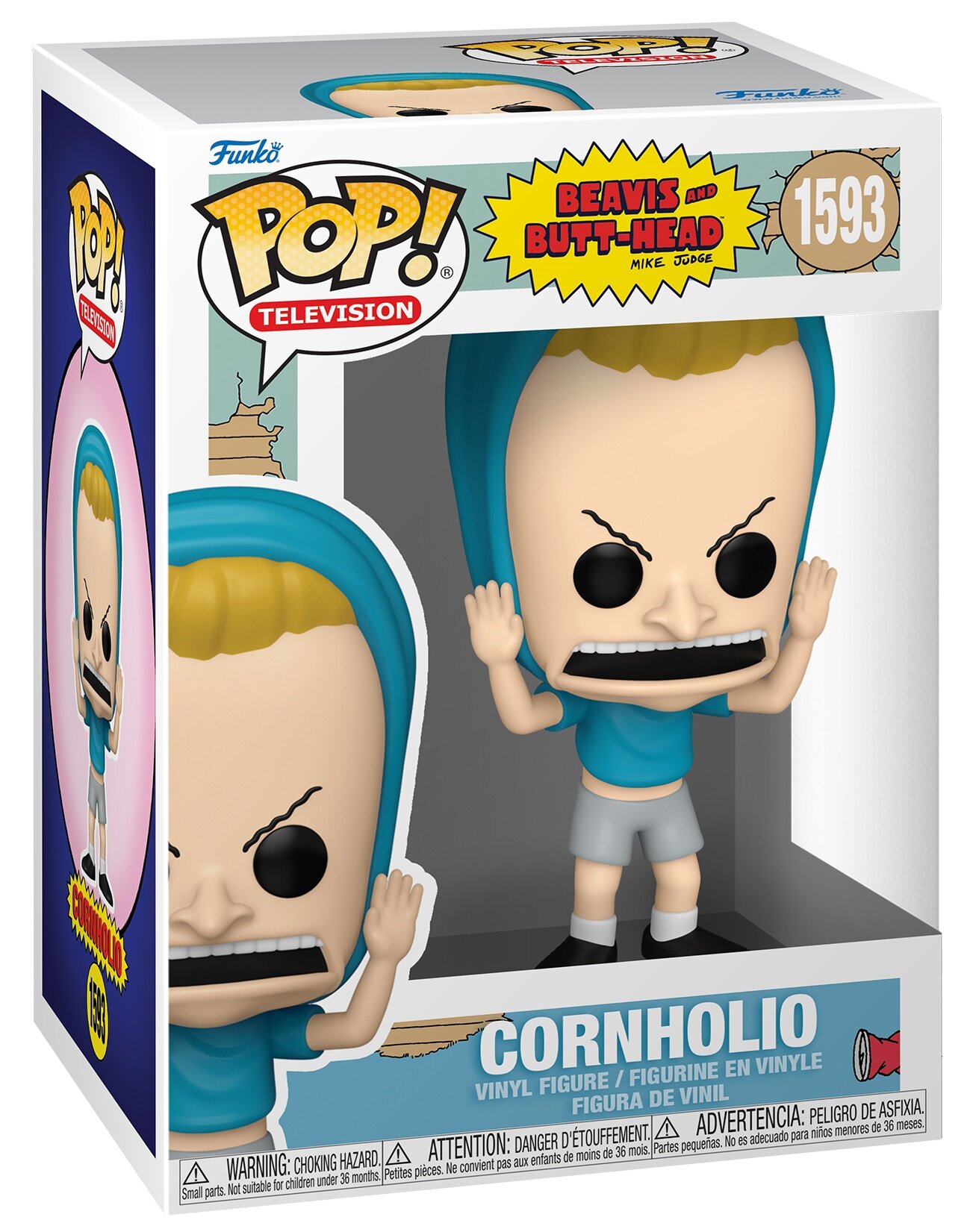ボビングヘッド BEAVIS AND BUTT-HEAD CORN HOLIO FUNKO Pop Beavis And Butt-Head Cornholio Figurka - niskie