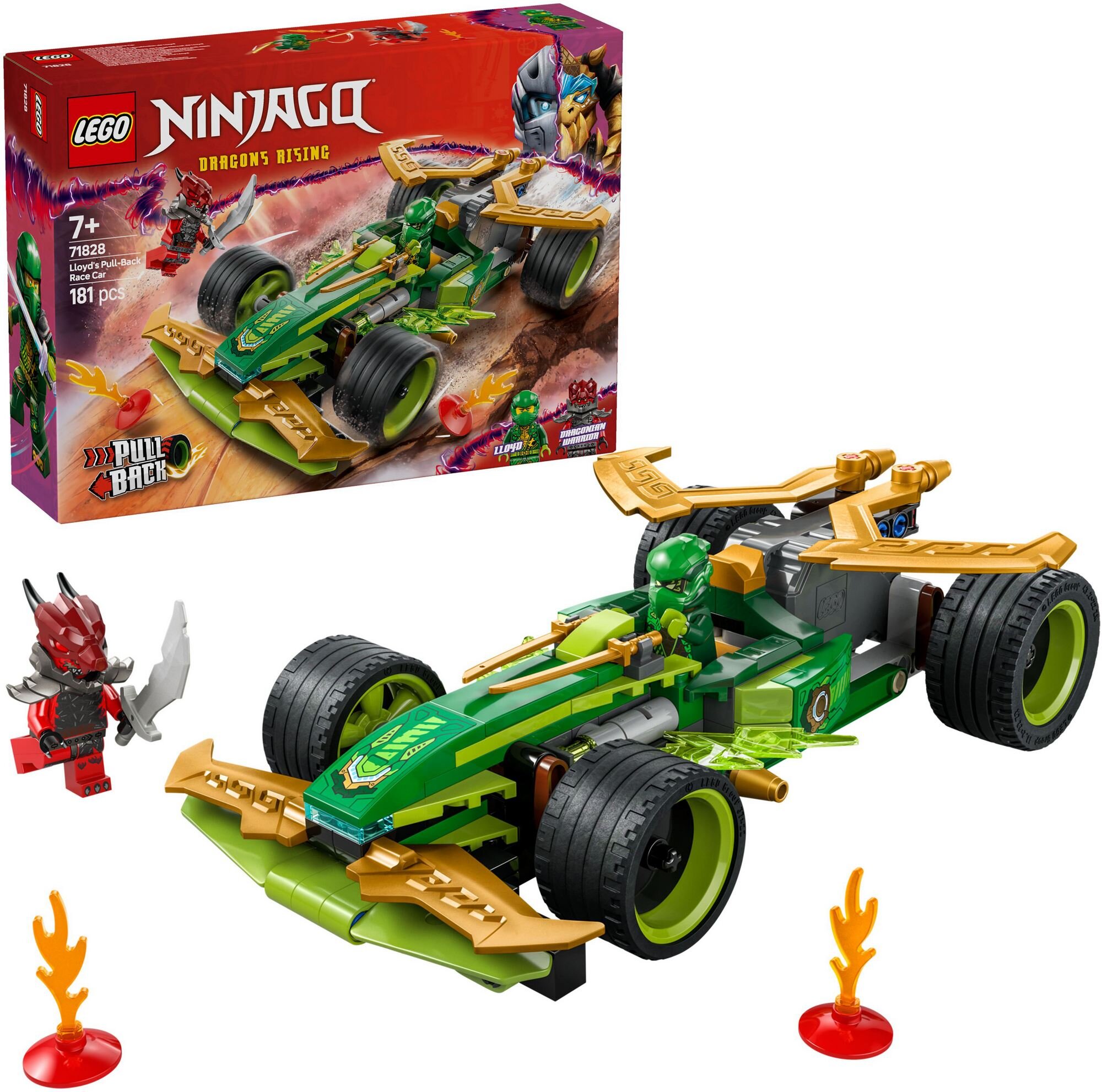 ♡♡♡ LEGO 71828 NINJAGO Samochód wyścigowy Lloyda z napędem typu