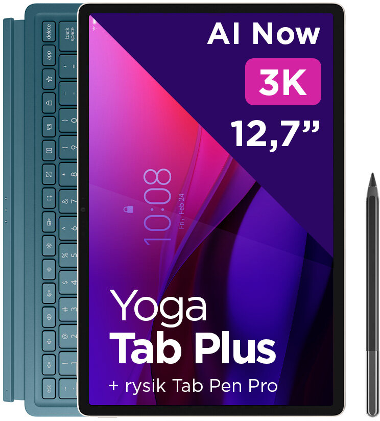 Lenovo Yoga Tab Plus タブレット 12.7インチ Tablet-LENOVO-Yoga-Tab-Plus-