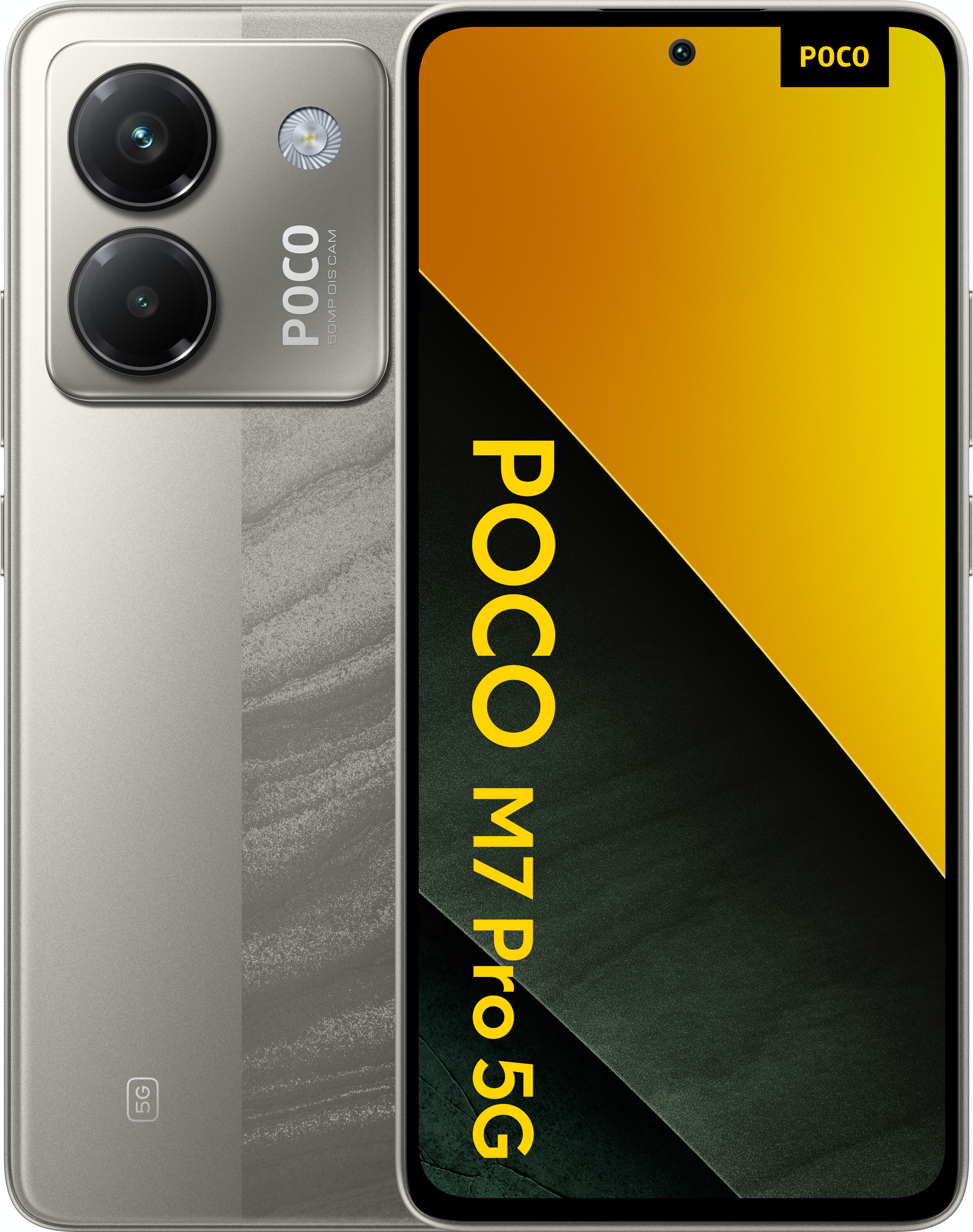 Xiaomi【POCO M7 Pro 5G】8GB/256GBモデル シルバー Smartfon Xiaomi POCO M7 Pro 5G 8+256GB Silver Srebrny | Mi