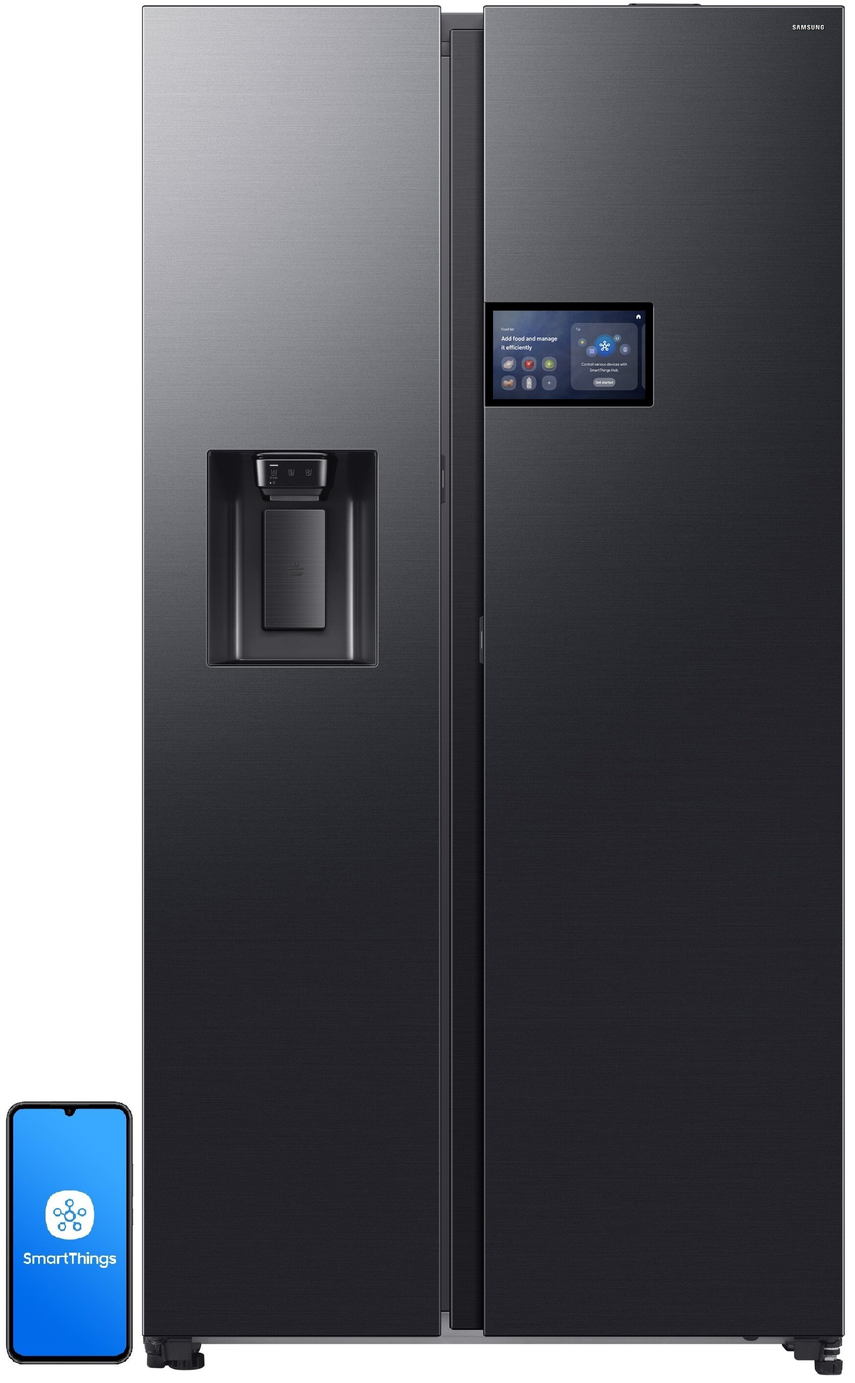 SAMSUNG RS90F64EEFEO AI Side by Side No Frost 178.4cm