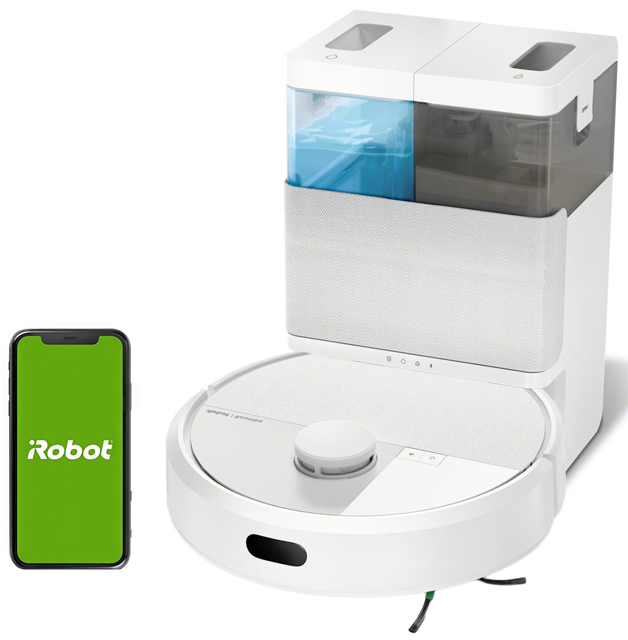 IROBOT Roomba Plus 405 Combo Biały Robot sprzątający