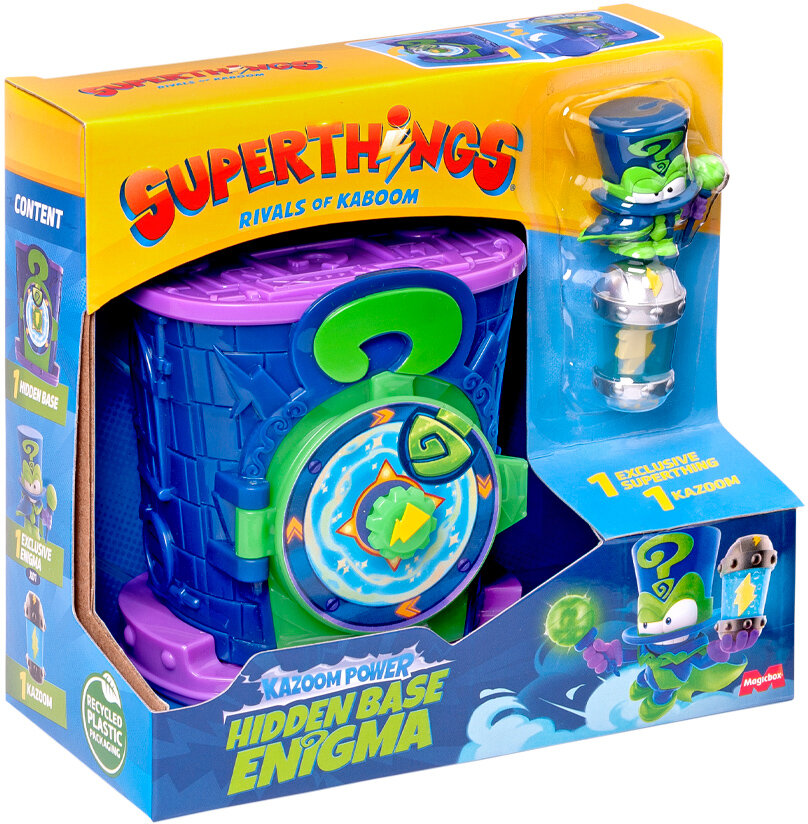 MAGIC BOX SuperThings Kazoom Power Hidden Base Enigma
