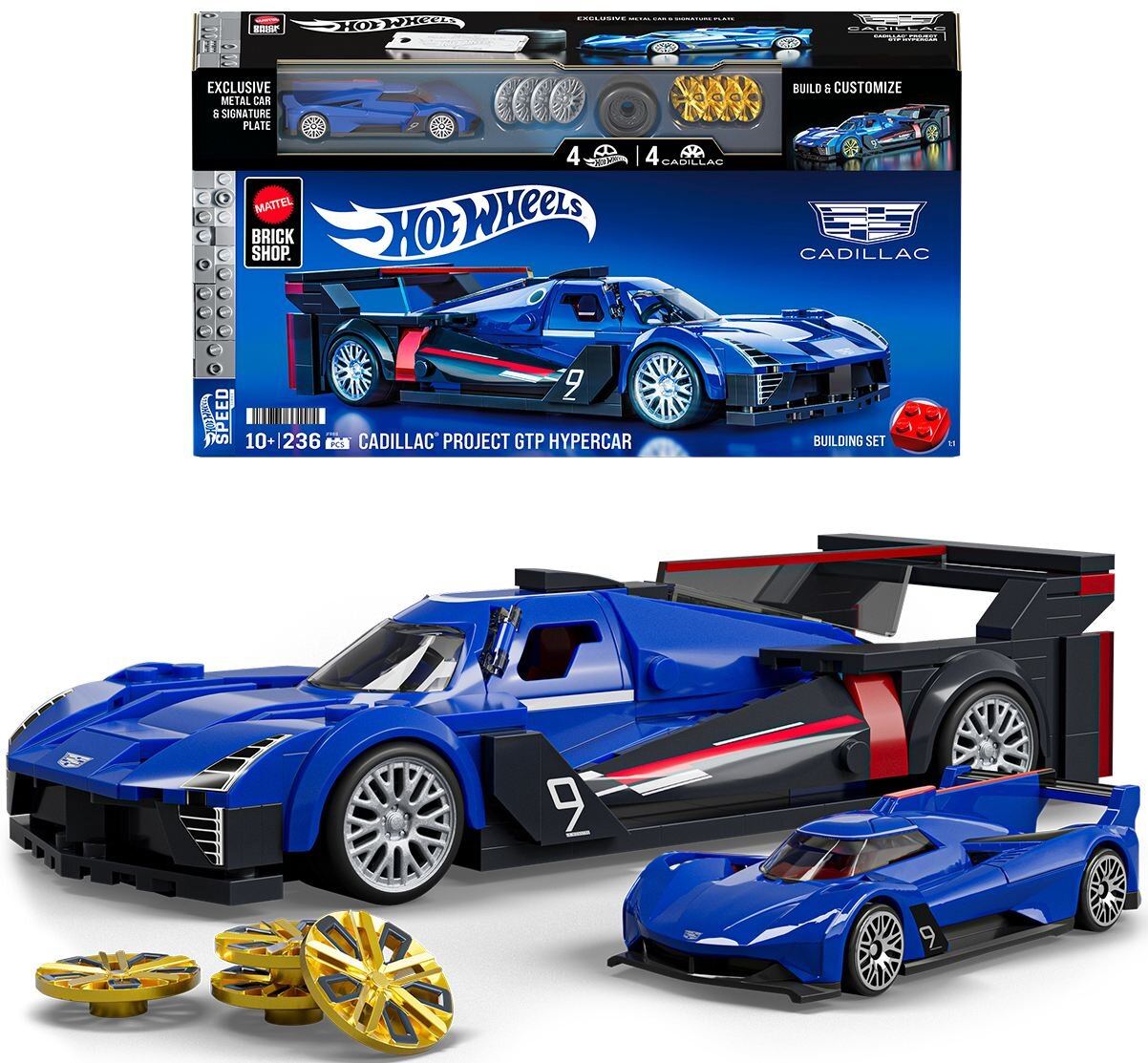 BRICK SHOP Hot Wheels Speed Series Cadillac Project GTP