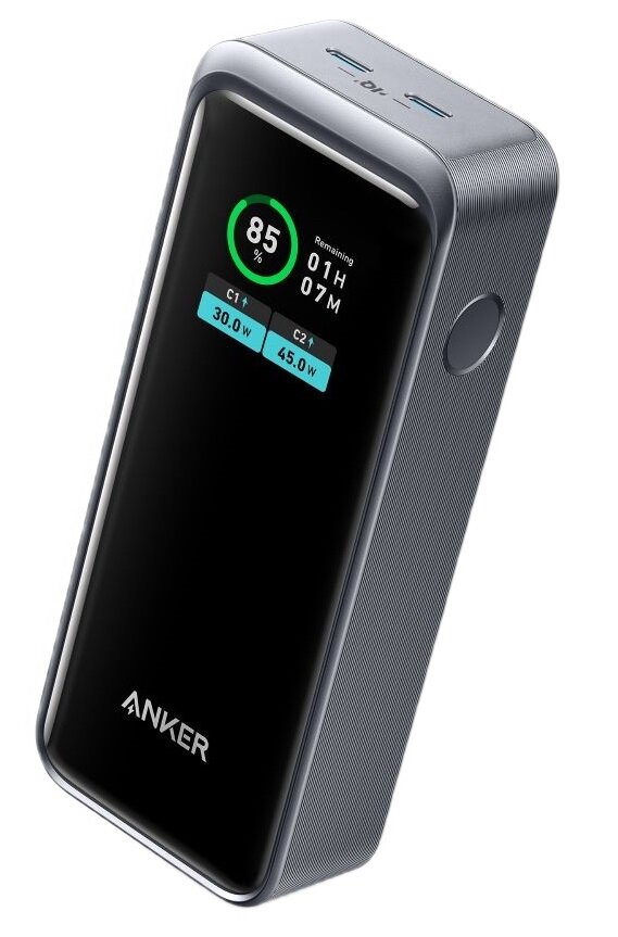 【日本製】 Powerbank Czarny 130W mAh 12000 Prime ANKER - i ceny niskie スマホアクセサリー