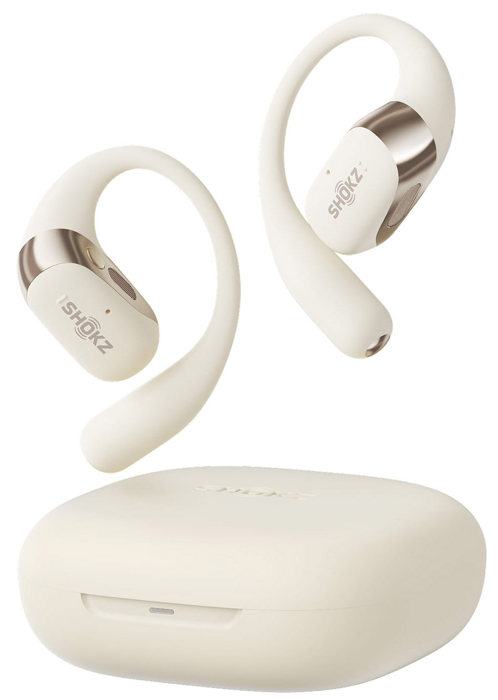SHOKZ OPENFIT2 ベージュ OpenFit 2 – Beige - słuchawki otwarte
