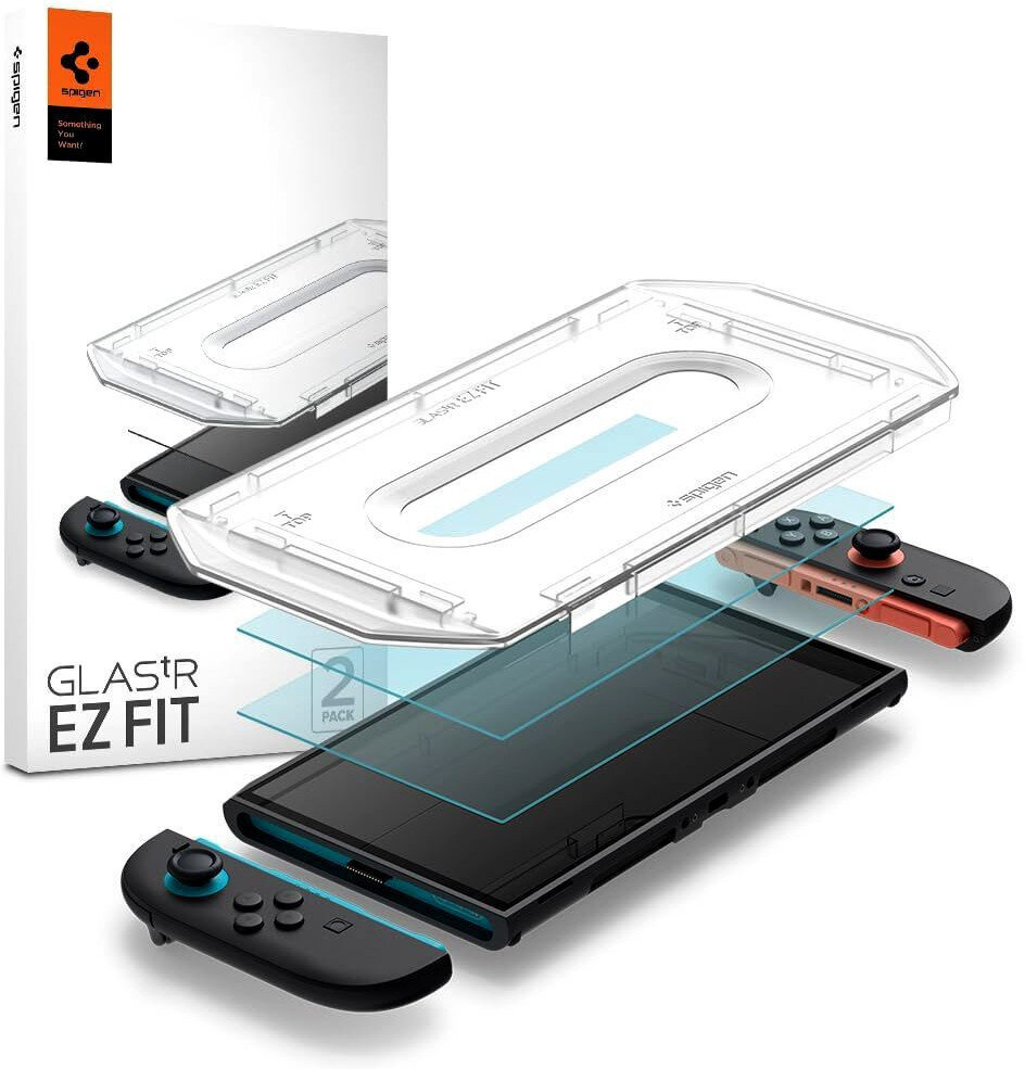 Nintendo Switch DS LL SPIGEN Glas.Tr Ez Fit do Nintendo Switch 2 (2 szt.) Szkło