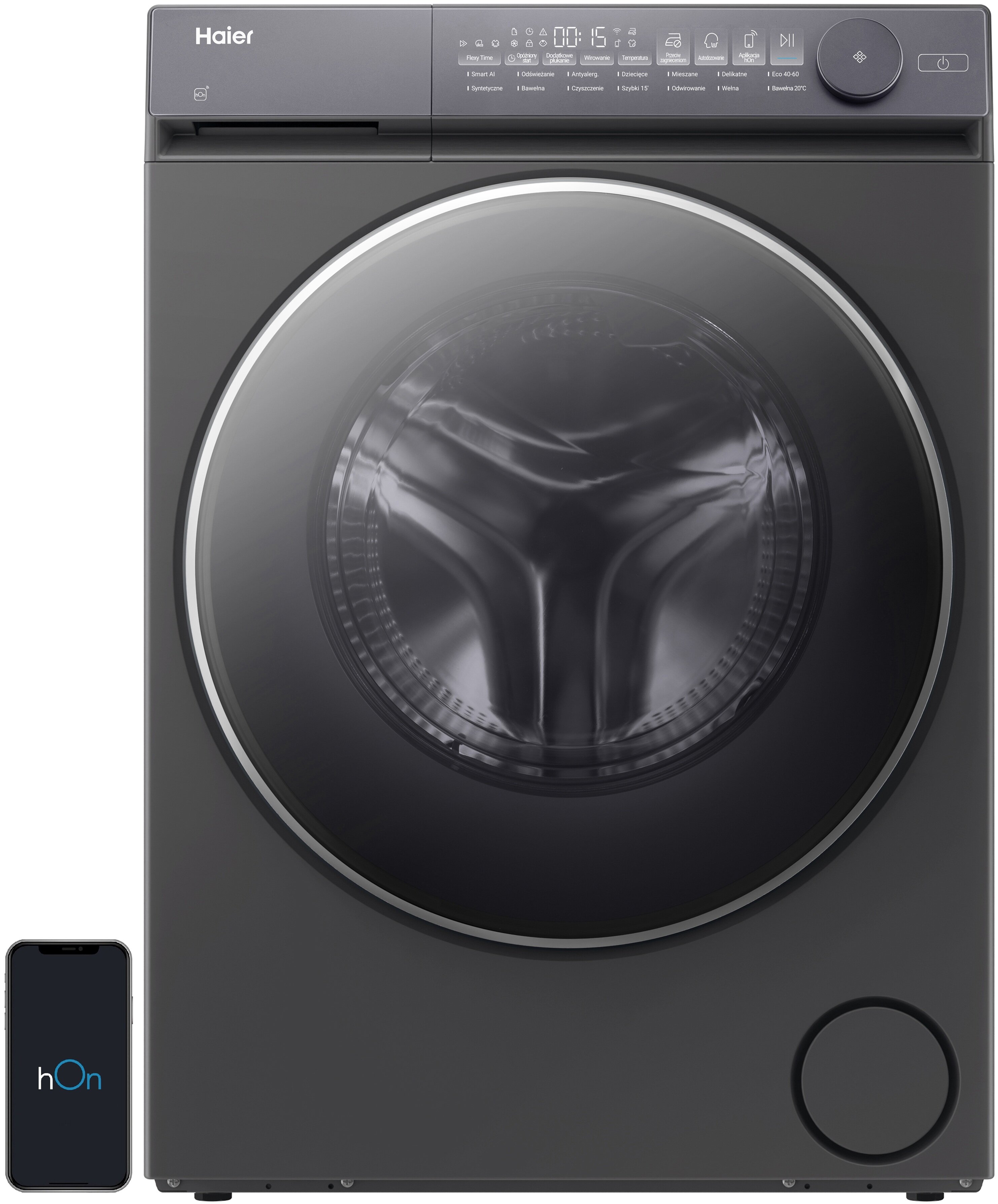 HAIER X7 SLIM HW80-BD14MEPGTU1 8kg 1400 obr/min Smart Dual