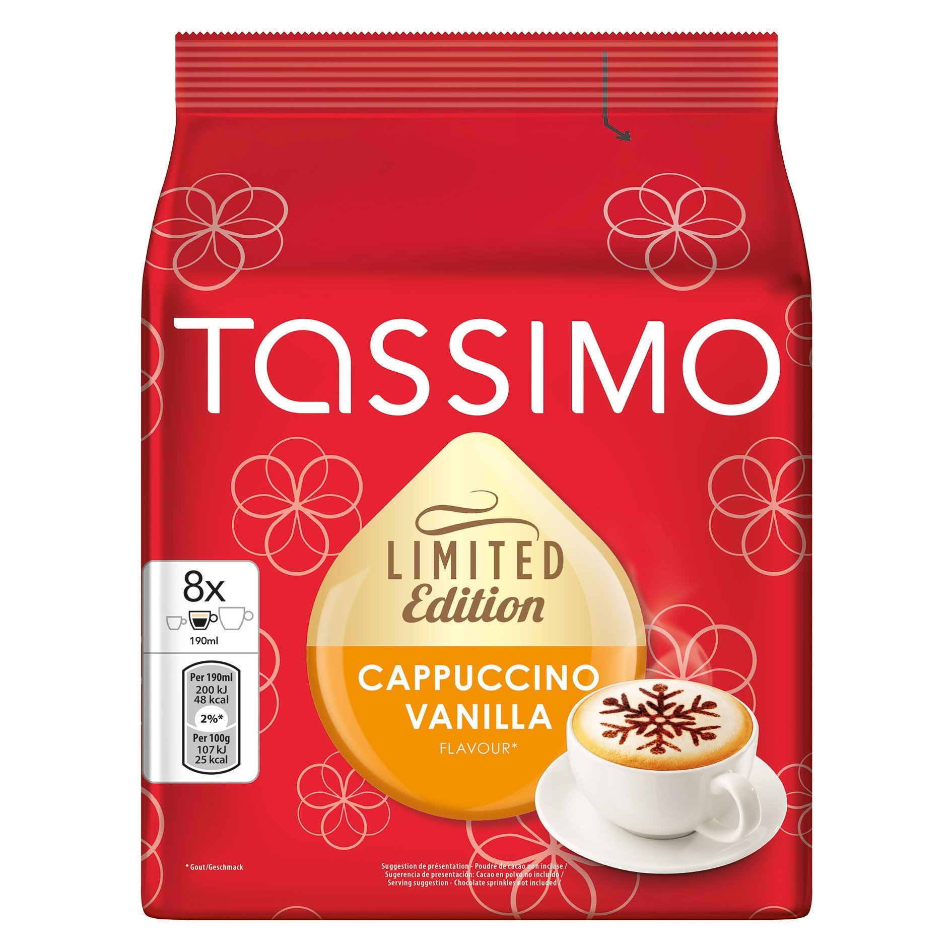 TASSIMO Cappuccino Vanilla Kapsułki - niskie ceny i opinie w Media Expert