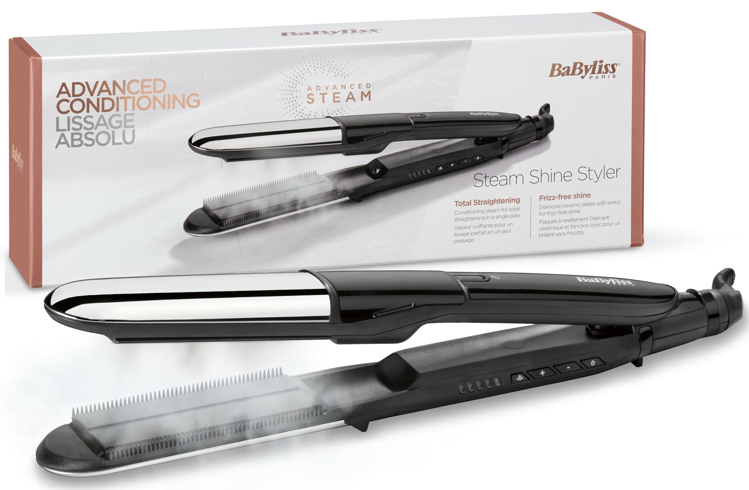 Babyliss st495e steam pure discount