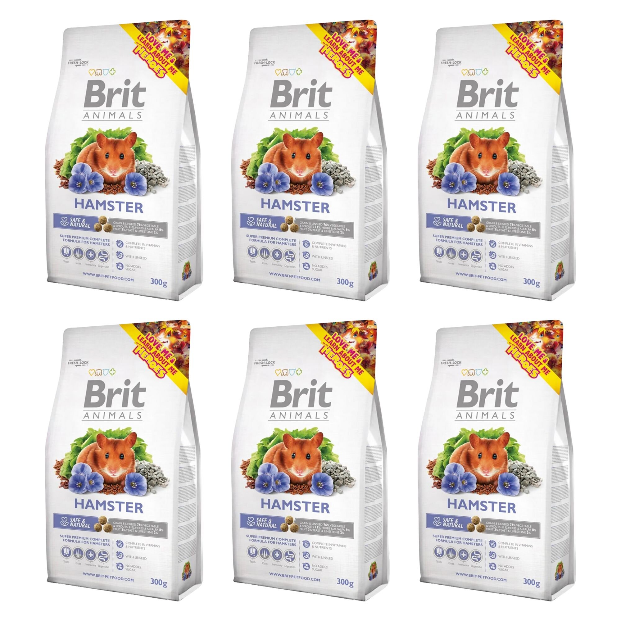Brit hamster food clearance