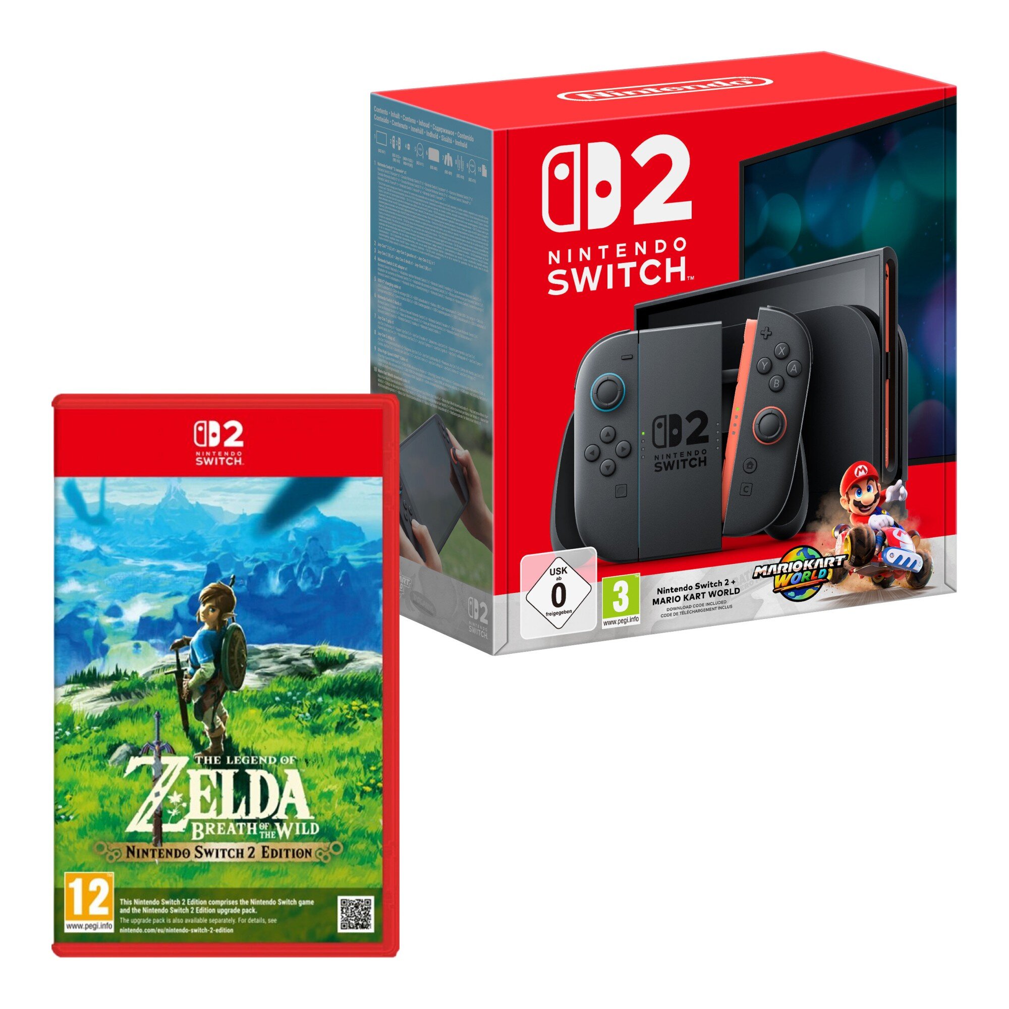 Nintendo Switch MARIOKART WORLD Nintendo Switch Konsola Nintendo Switch 2 Mario Kart World Edition +