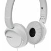 Słuchawki nauszne SONY MDRZX110APW z mikrofonem Biały Aktywna redukcja szumów (ANC) Nie