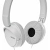 Słuchawki nauszne SONY MDRZX110APW z mikrofonem Biały Funkcje dodatkowe Brak
