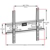 Uchwyt ART AR-33 do TV 26-60 cali Czarny