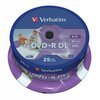 Płyta VERBATIM DVD+R Double Layer Print Cake 25