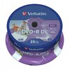 Płyta VERBATIM Double Layer Print DVD+R, 8.5 GB, 8x (25 szt.)