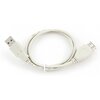 Przedłużacz USB-A - USB-A GEMBIRD CC-USB2-AMAF-75CM/300 0.75 m Rodzaj Przedłużacz