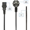 Kabel zasilający Schuko (kątowy) - IEC 320 C13 CABLEXPERT 10 m Złącza Schuko męski - kątowy