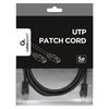 Kabel RJ-45 - RJ-45 GEMBIRD PP12-3M/BK 3 m Kategoria 5e