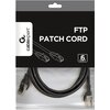 Kabel RJ-45 - RJ-45 GEMBIRD PP6-2M/BK 2 m Kategoria 6