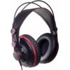 Słuchawki nauszne SUPERLUX HD681 Czarno-czerwony Pasmo przenoszenia min. [Hz] 10