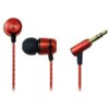 Słuchawki dokanałowe SOUNDMAGIC E50 Czerwono-czarny