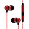 Słuchawki dokanałowe SOUNDMAGIC E50 Czerwono-czarny Pasmo przenoszenia min. [Hz] 15