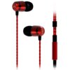 Słuchawki dokanałowe SOUNDMAGIC E50 Czerwono-czarny Pasmo przenoszenia max. [Hz] 22000