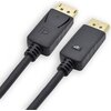 Kabel DisplayPort - DisplayPort TB 1.8 m Czarny Materiał Tworzywo sztuczne