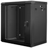 Szafa RACK LANBERG 19" 12U WF01-6412-10B 600 x 450 mm, Wisząca Czarny