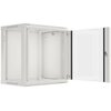 Szafa RACK LANBERG 19" 12U WF01-6412-10S 600 x 450 mm, Wisząca Szary Wysokość wewnętrzna 12U