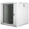 Szafa RACK LANBERG 19" 12U WF01-6612-10S 600 x 600 mm, Wisząca Szary Wysokość wewnętrzna 12U