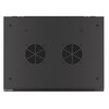 Szafa RACK LANBERG 19" 15U WF01-6415-10B 600 x 450 mm, Wisząca Czarny Waga [kg] 24