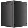 Szafa RACK LANBERG 19" 15U WF01-6615-10B 600 x 600 mm, Wisząca Czarny Głębokość [mm] 600