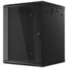 Szafa RACK LANBERG 19" 15U WF01-6615-10B 600 x 600 mm, Wisząca Czarny
