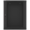 Szafa RACK LANBERG 19" 15U WF01-6615-10B 600 x 600 mm, Wisząca Czarny Standard 19"