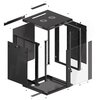 Szafa RACK LANBERG 19" 15U WF01-6615-10B 600 x 600 mm, Wisząca Czarny Typ szafy Wisząca