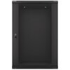 Szafa RACK LANBERG 19" 18U WF01-6418-10B 600 x 450 mm, Wisząca Czarny