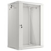 Szafa RACK LANBERG 19" 18U WF01-6418-10S 600 x 450 mm, Wisząca Szary Standard 19"