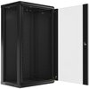 Szafa RACK LANGBERG 19" 22U WF01-6422-10B 600 x 450 mm, Wisząca Czarny Wysokość wewnętrzna 22U