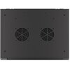 Szafa RACK LANGBERG 19" 22U WF01-6422-10B 600 x 450 mm, Wisząca Czarny Kolor Czarny