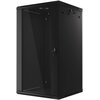 Szafa RACK LANBERG 19" 22U WF01-6622-10B 600 x 600 mm, Wisząca Czarny Wysokość wewnętrzna 22U