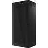 Szafa RACK LANBERG 19" 27U WF01-6427-10B 600 x 450 mm, Wisząca Czarny Wysokość wewnętrzna 27U