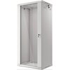 Szafa RACK LANBERG 19" 27U WF01-6427-10S 600 x 450 mm, Wisząca Szary Głębokość [mm] 450