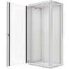Szafa RACK LANBERG 19" 27U WF01-6427-10S 600 x 450 mm, Wisząca Szary Wysokość wewnętrzna 27U