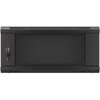 Szafa RACK LANBERG 19" 4U WF01-6404-10B 600 x 450 mm, Wisząca Czarny